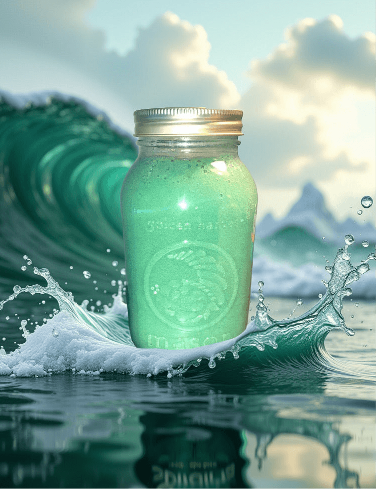 Green Spirulina Seamoss Gel - My Health Herbs