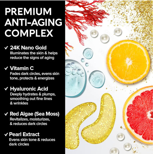 24K GOLD COLLAGEN EYE GELS
