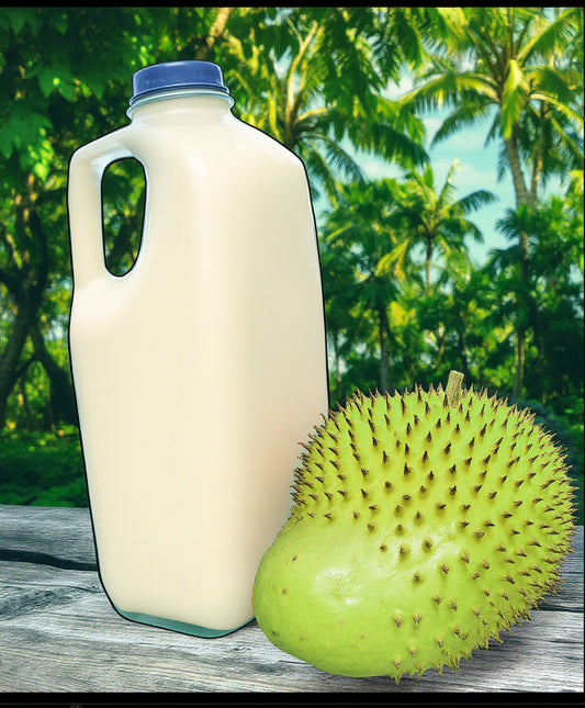 Fresh Soursop Juice (Half Gallon)