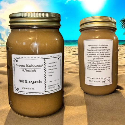 Burdock Bladderwrack Seamoss Gel